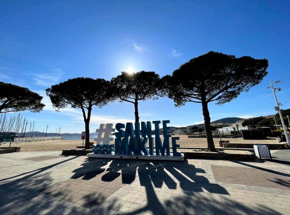 Appartement Sainte-Maxime, Plage De La Nartelle Eksteriør billede