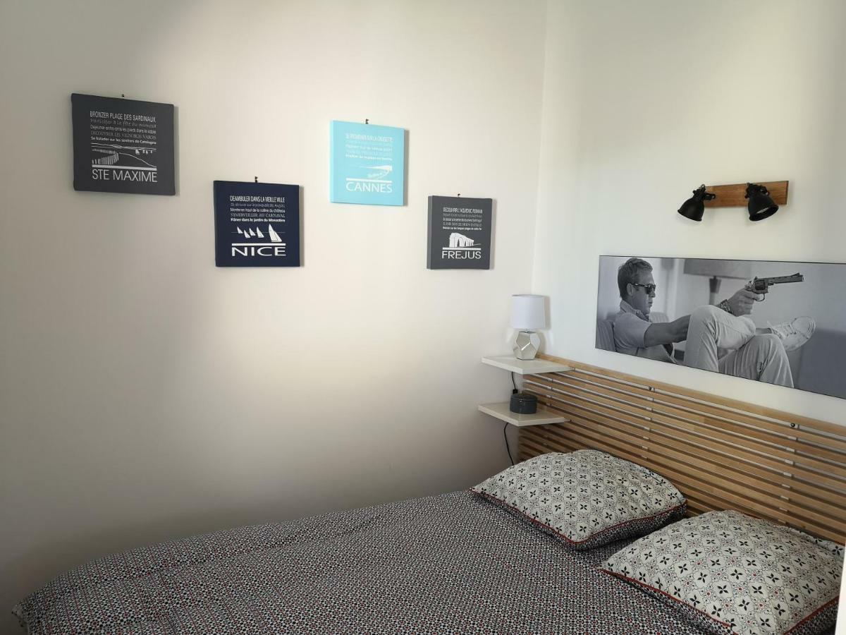 Appartement Sainte-Maxime, Plage De La Nartelle Eksteriør billede