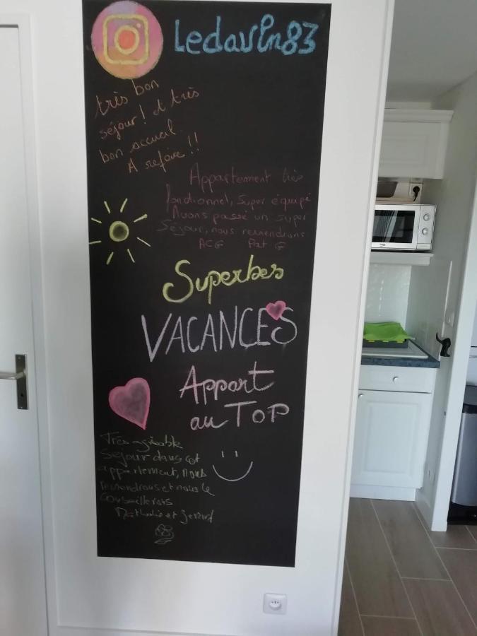 Appartement Sainte-Maxime, Plage De La Nartelle Eksteriør billede